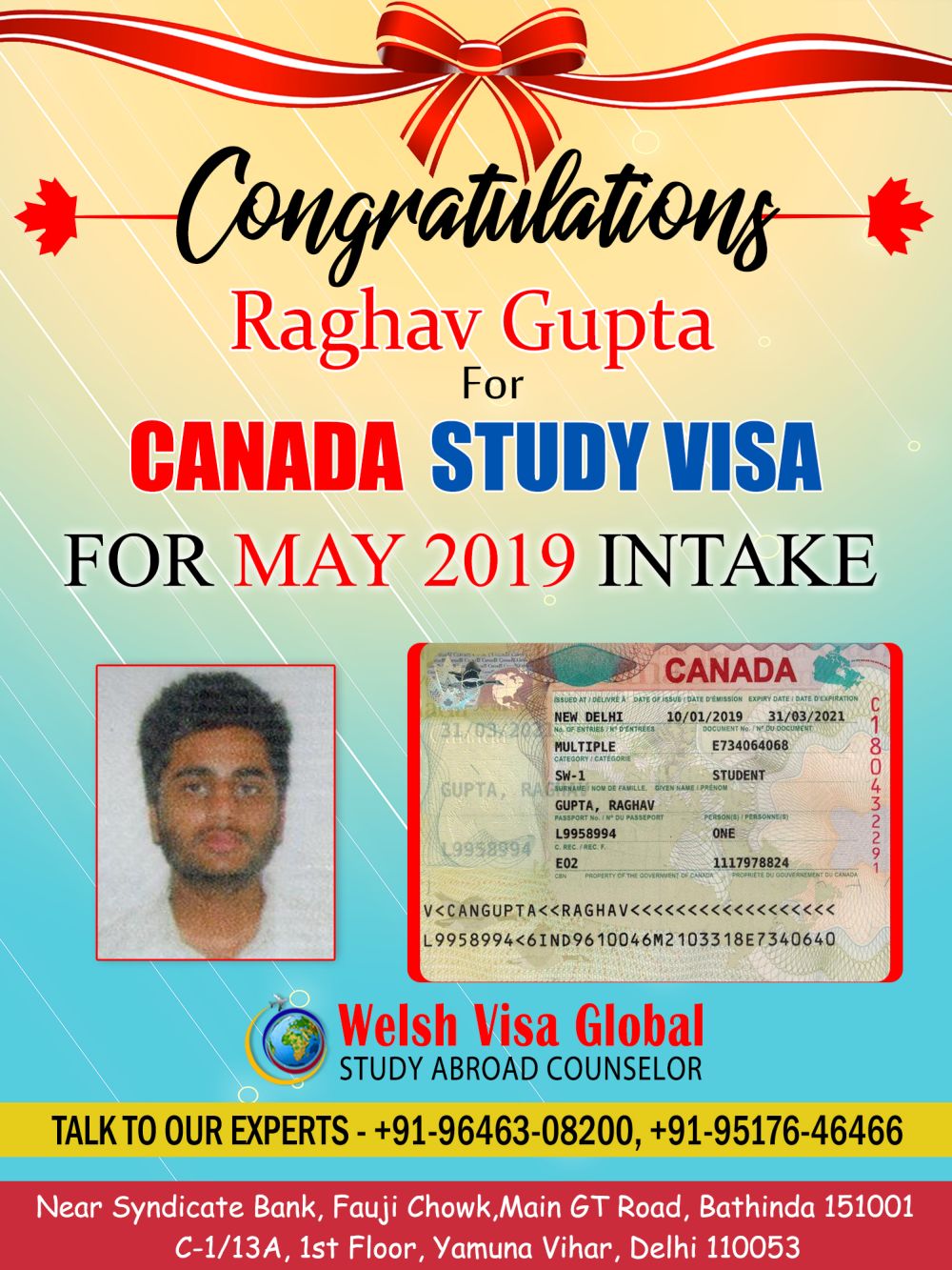 Visa Approved Client 12