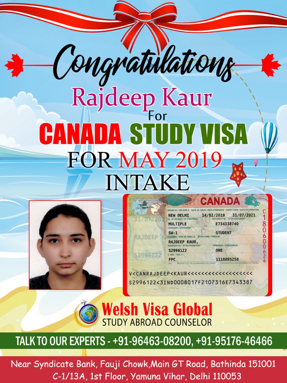 Visa Approved Client 13