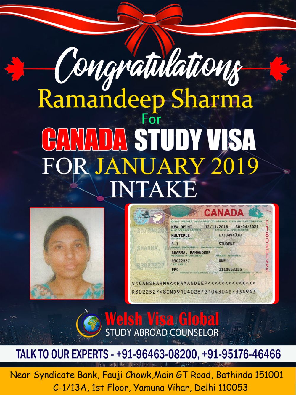 Visa Approved Client 14