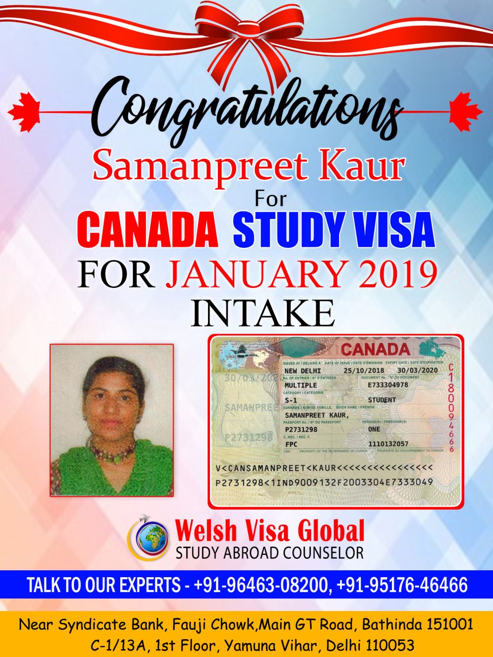 Visa Approved Client 16