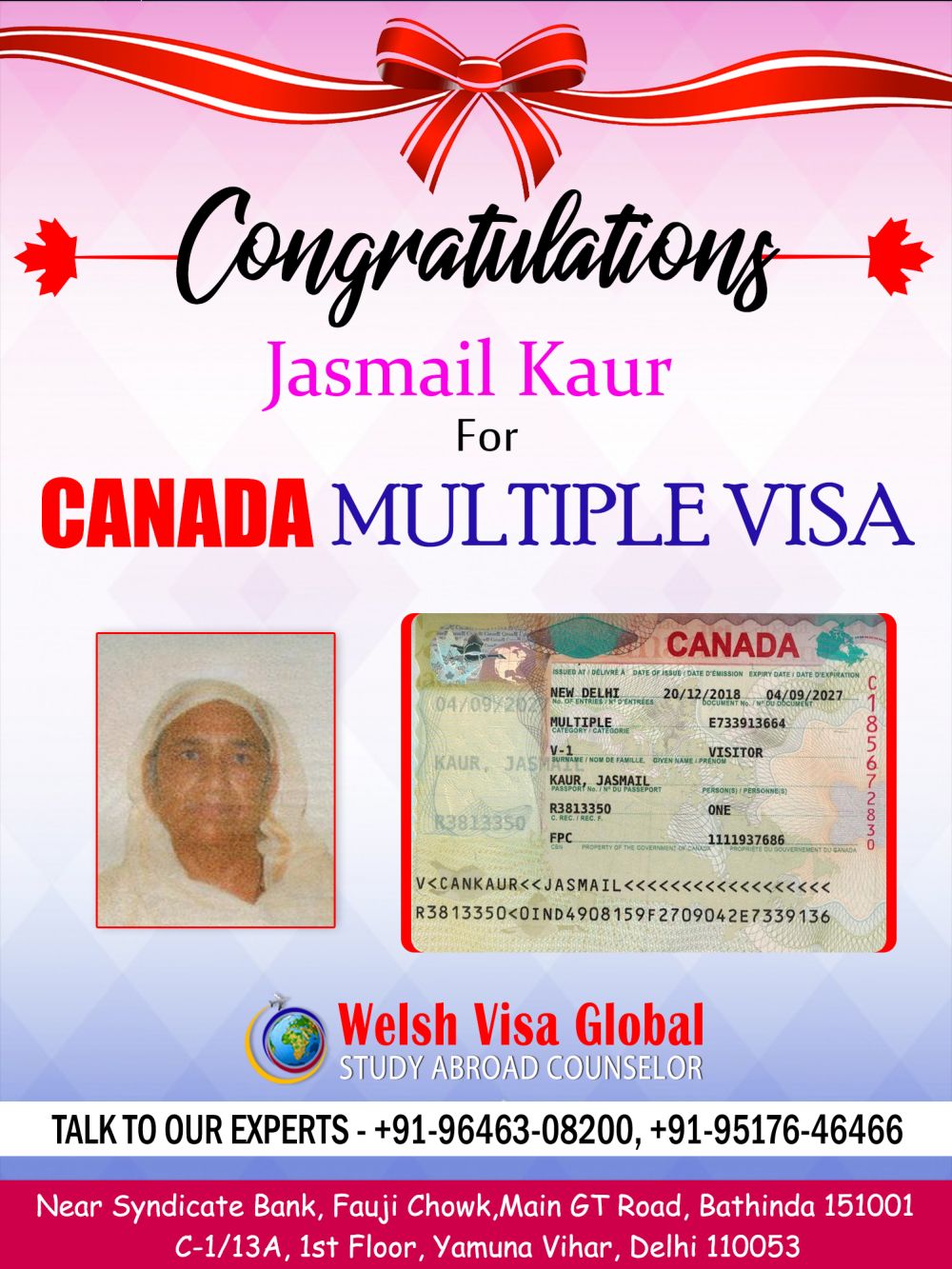Visa Approved Client 3