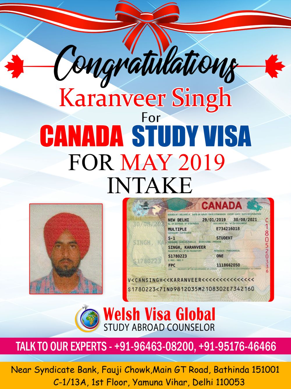 Visa Approved Client 4