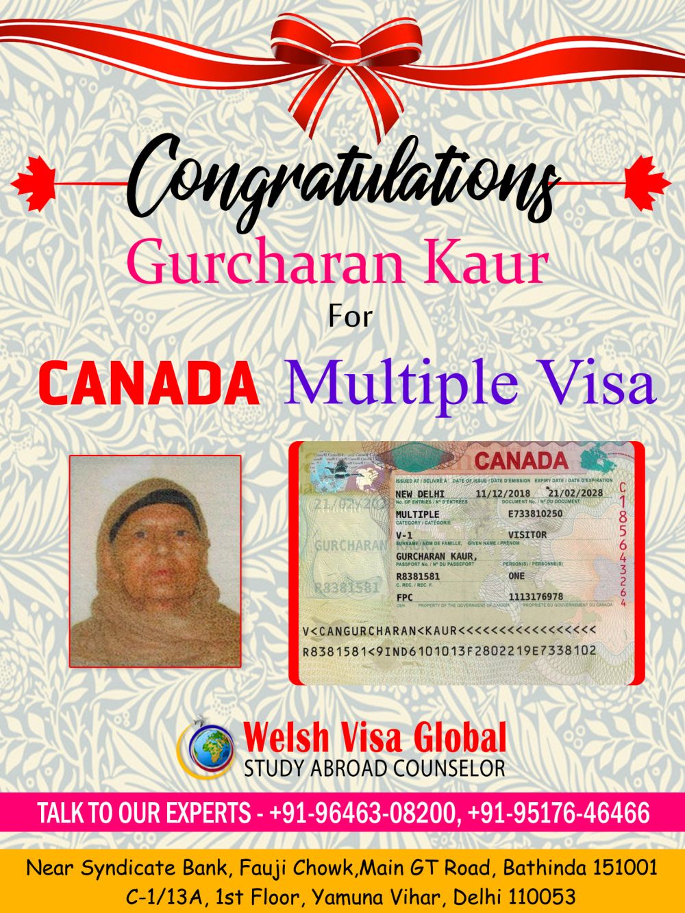 Visa Approved Client 51