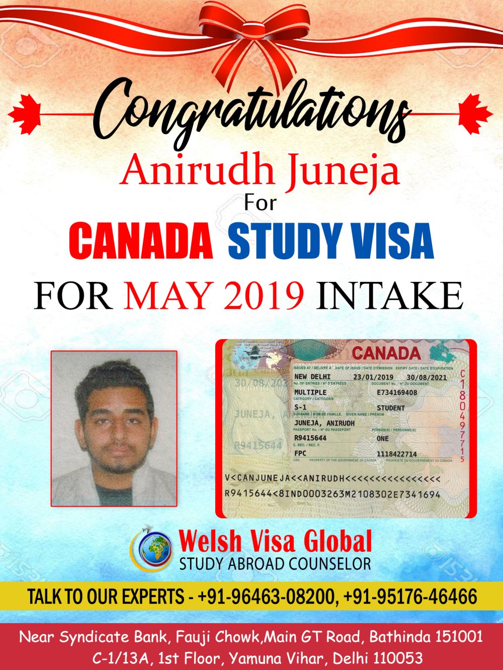 Visa Approved Client 55
