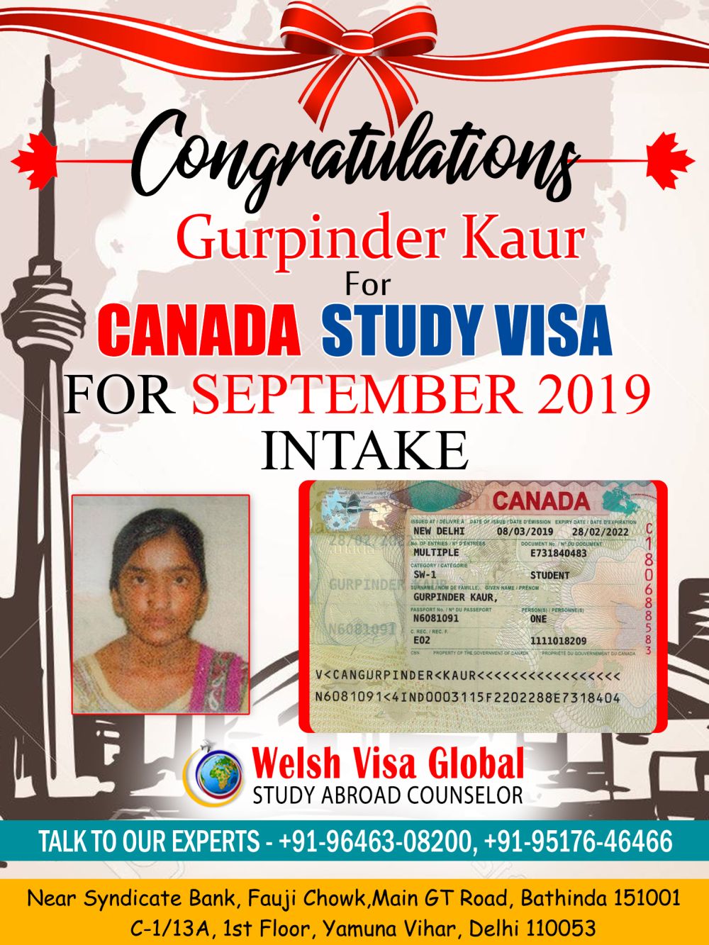 Visa Approved Client 59