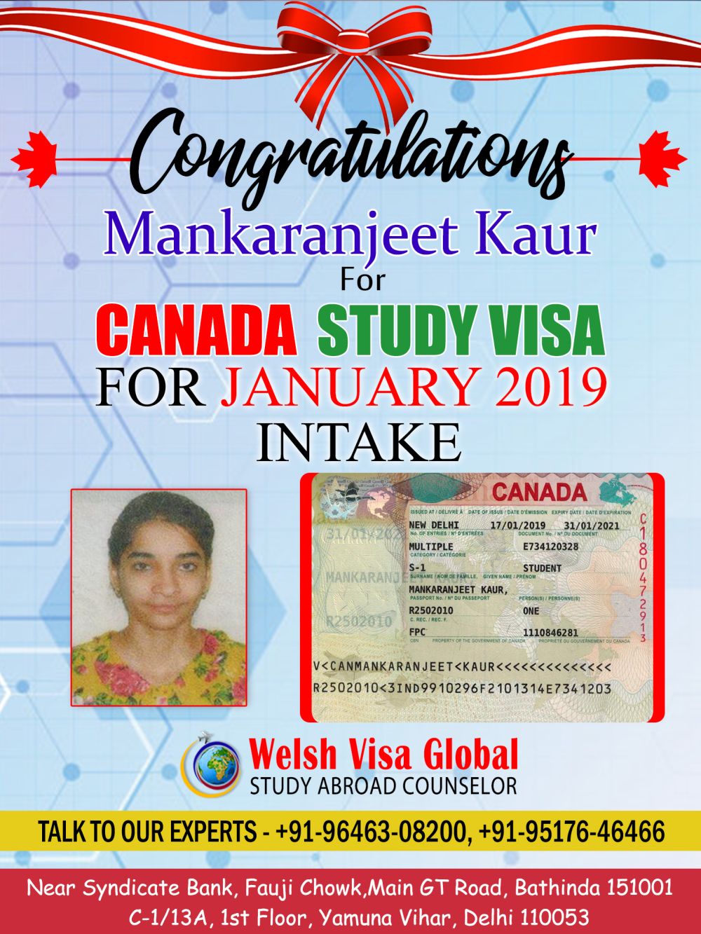 Visa Approved Client 8
